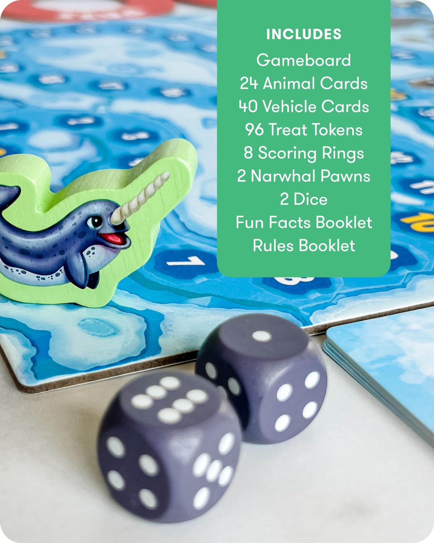 SimplyFun Arctic Riders – Educational Math Game for Kids 7+ (2–4 Players)