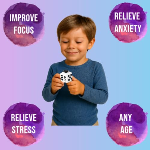 Simplyy Fidget Gadget Block – Premium Fidget Cube for Focus, Stress Relief, and Portable Productivity