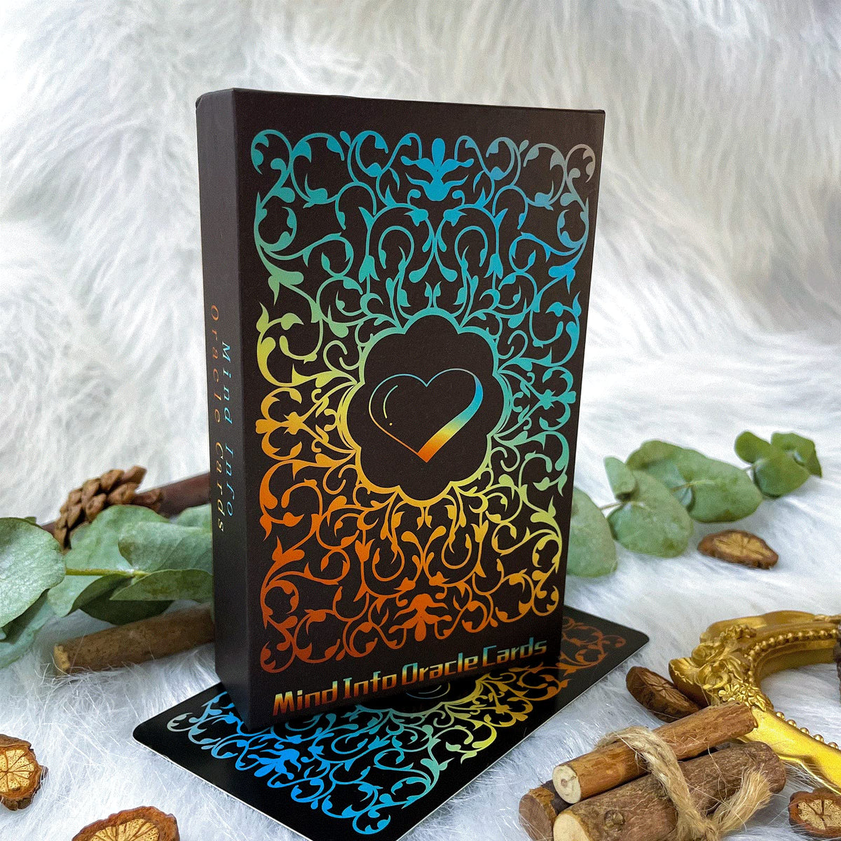 sishui Mind Info Oracle Cards Deck – 48-Card Beginner Guide for Life & Career