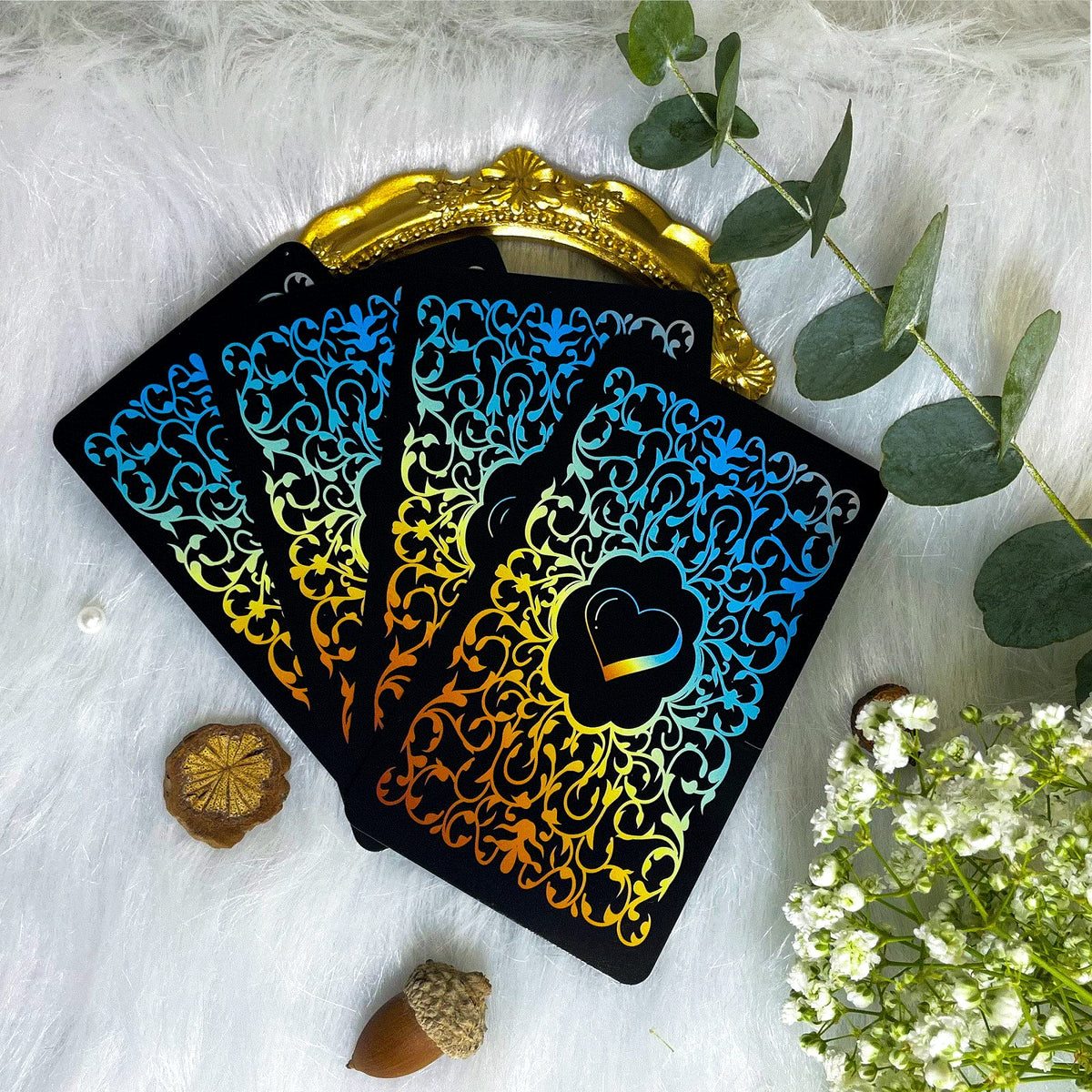 sishui Mind Info Oracle Cards Deck – 48-Card Beginner Guide for Life & Career