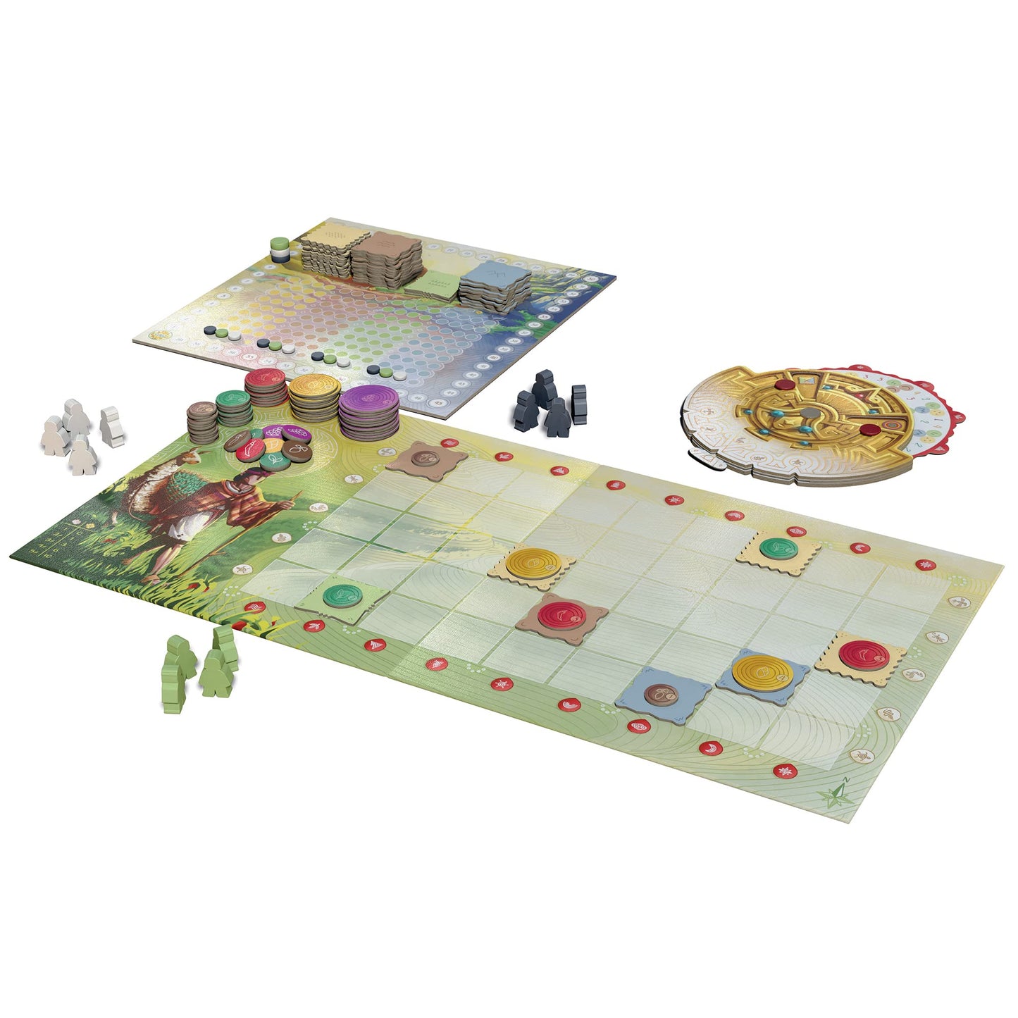 Sit Down! Tiwanaku – Strategy Board Game of Deduction & Exploration (1–4 Players, 60–90 Min)