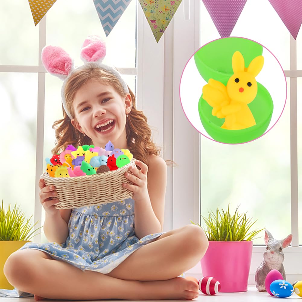Siwarm 180 Pack Squishy Toys – Kawaii Mochi Friends for Kids 4-12 | Classroom Prizes & Sensory Play