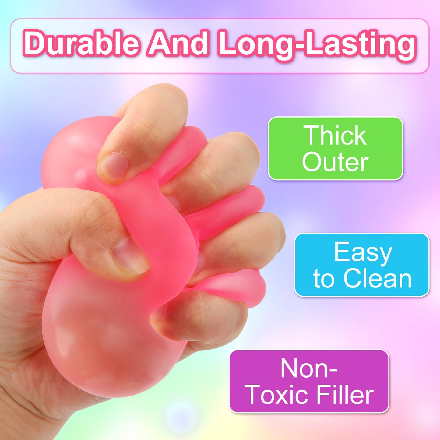 Siwarm 4 Pack Stress Cube: Sensory Fidget Toys for Anxiety & Focus