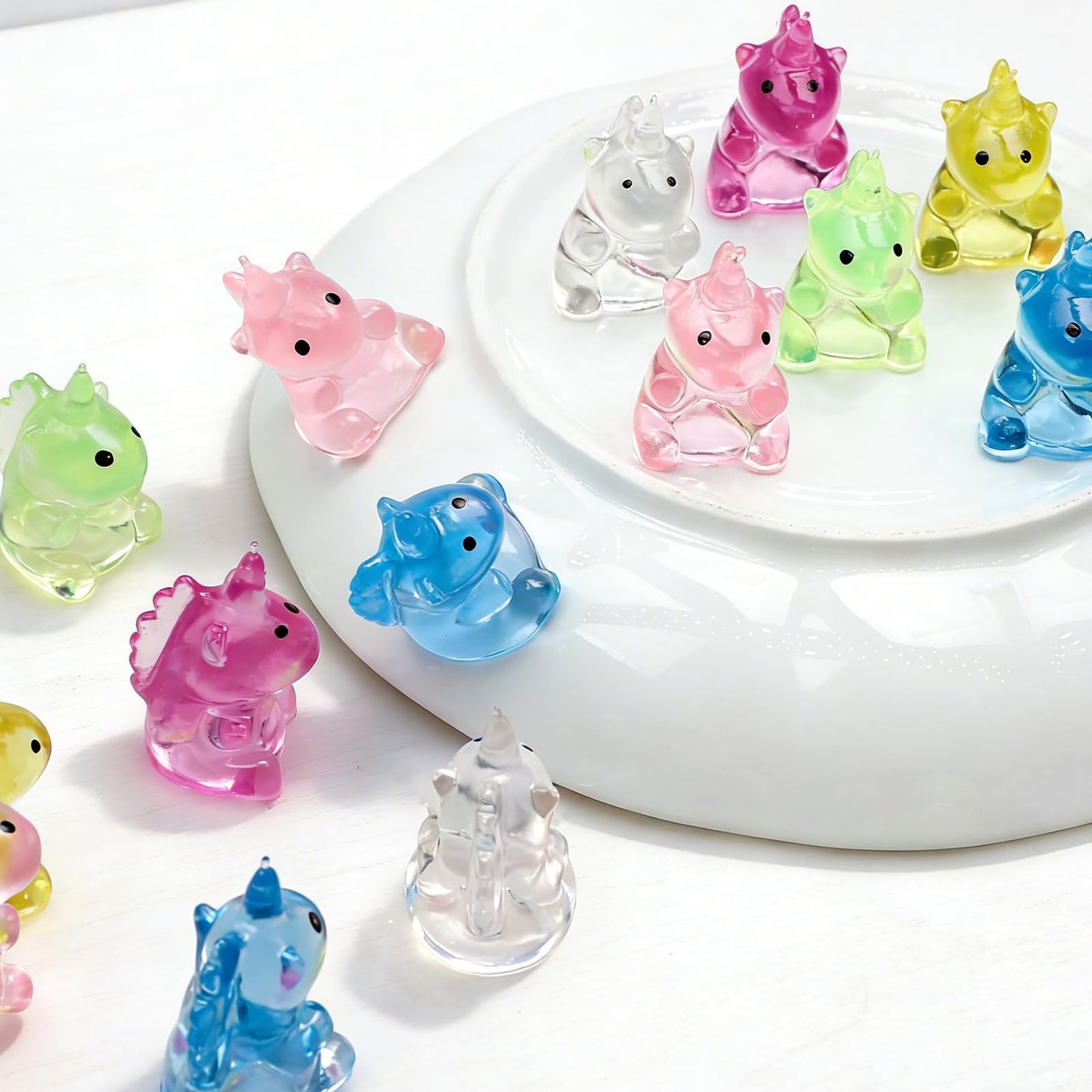 Sketsia Mini Unicorn Squishy Toys – 24 Pack Party Favors & Classroom Prizes
