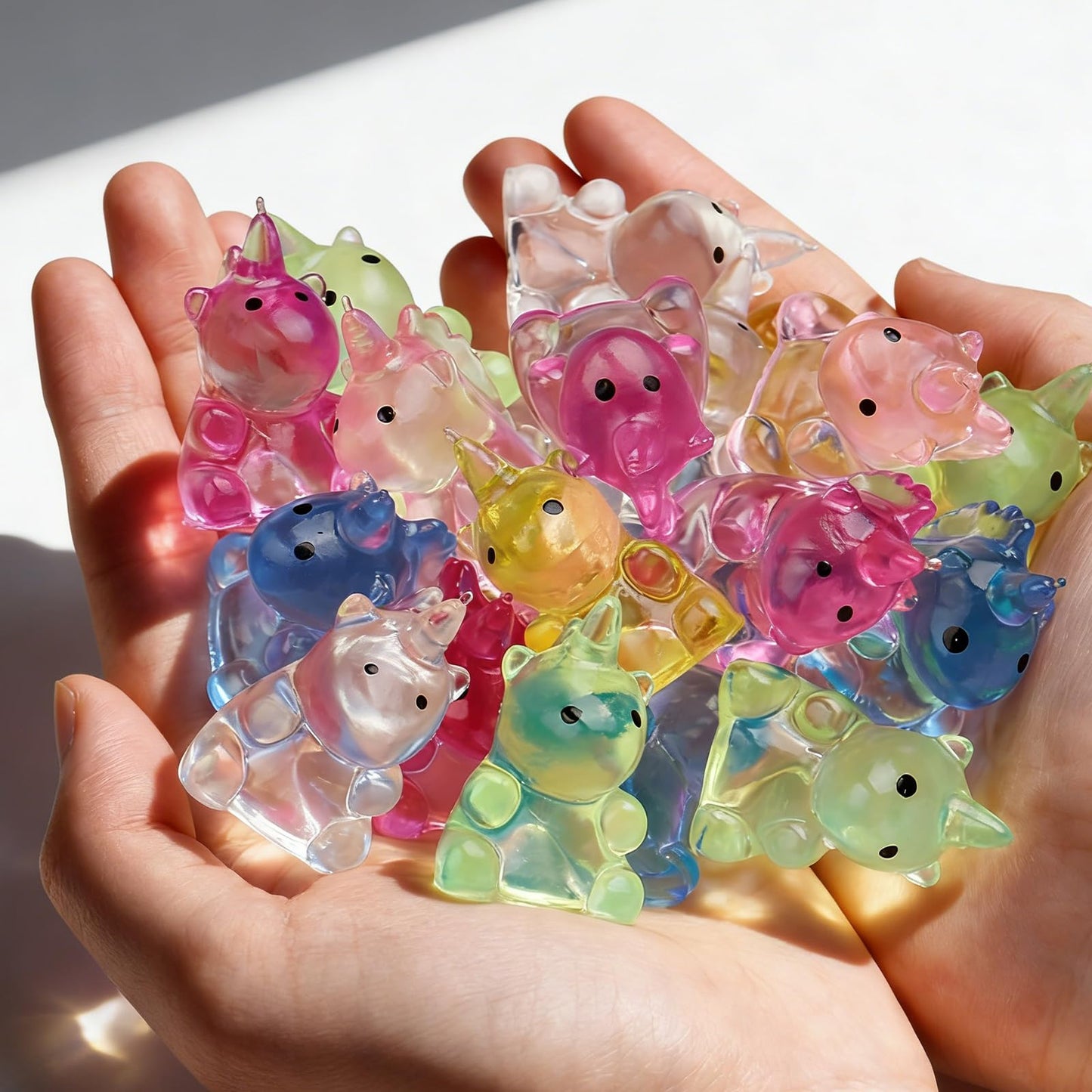 Sketsia Mini Unicorn Squishy Toys – 24 Pack Party Favors & Classroom Prizes