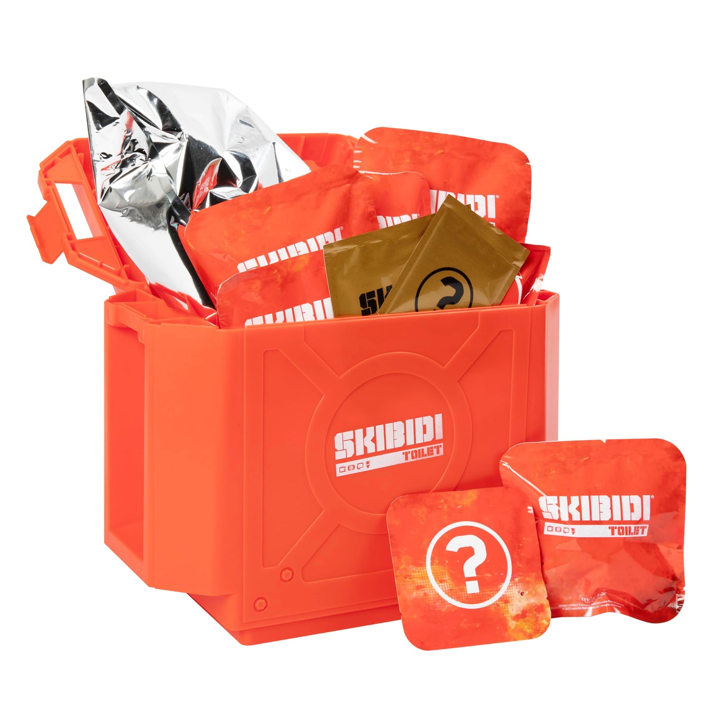 Skibidi Toilet Giant Mystery Loot Box – 20 Surprises, Official Merch