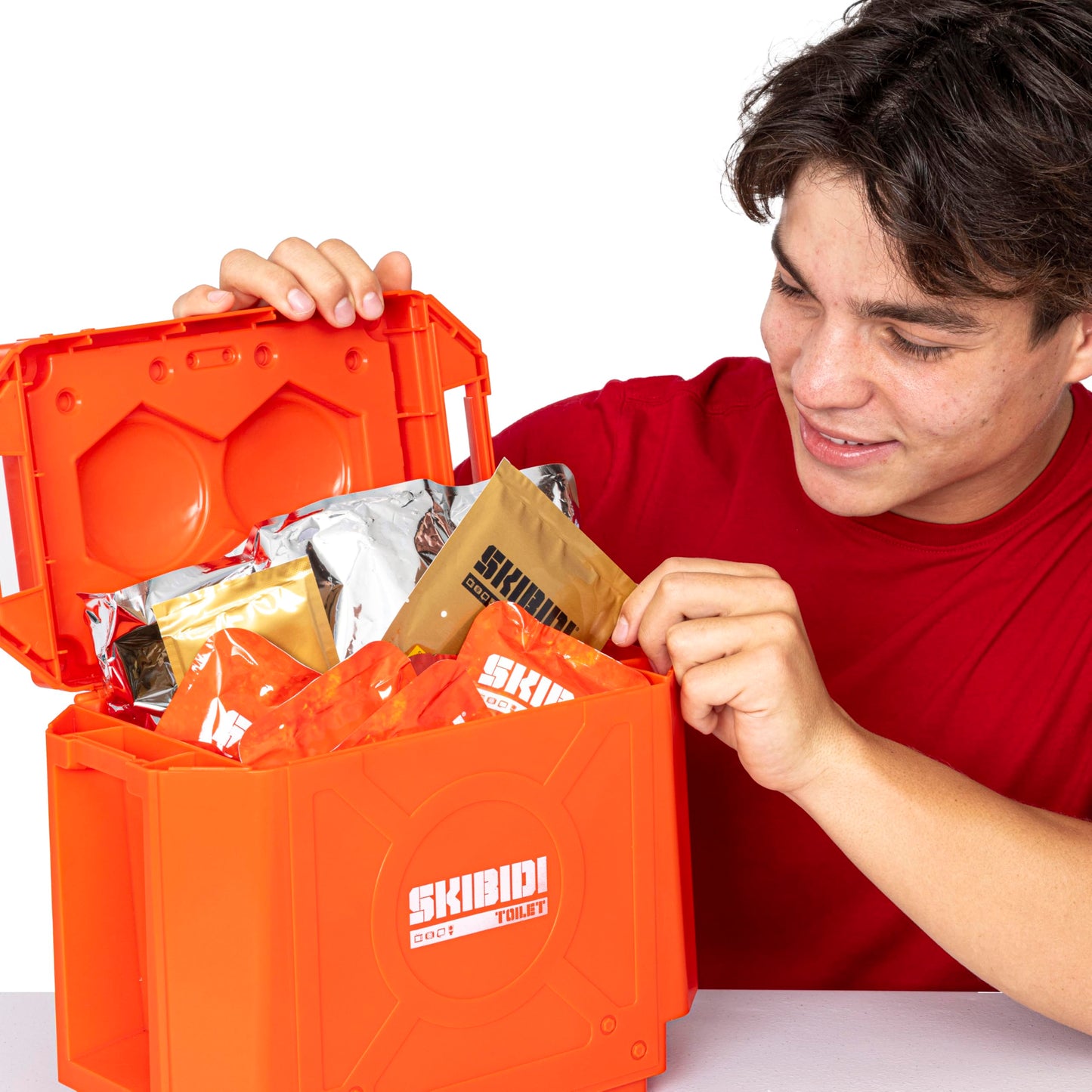 Skibidi Toilet Giant Mystery Loot Box – 20 Surprises, Official Merch