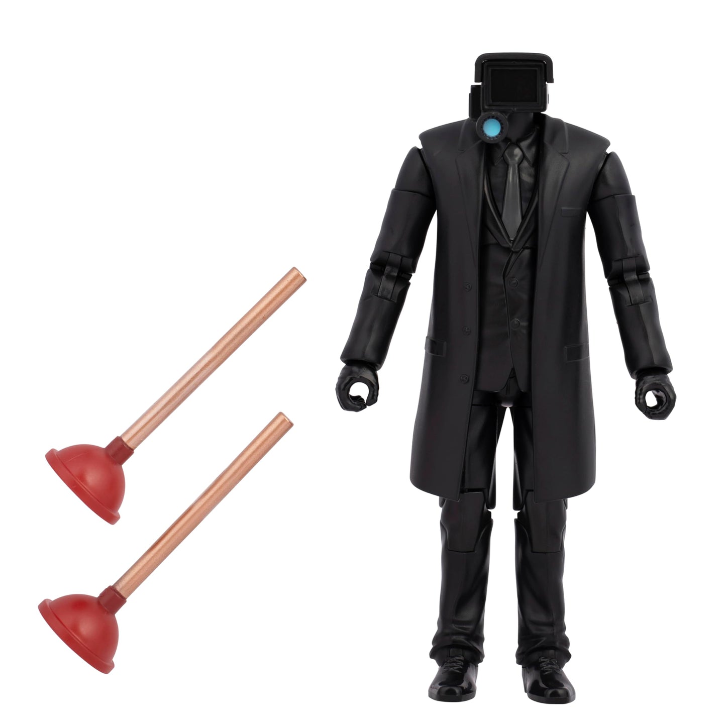SKIBIDI Toilet Deluxe 6-Inch Plungerman Figure – Officially Licensed Collectible
