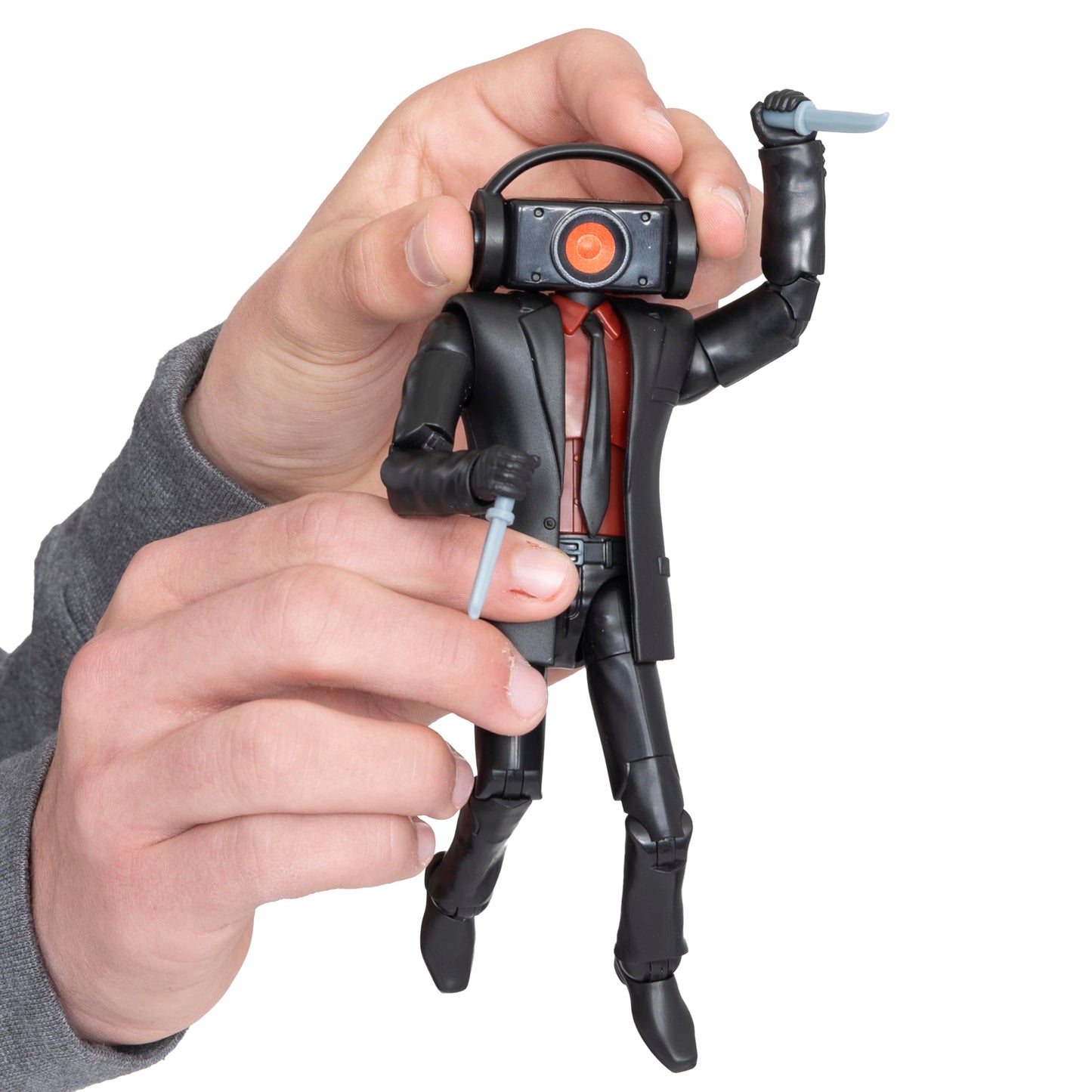 SKIBIDI Toilet Deluxe 6-Inch Cameraman Figure – Officially Licensed Collectible