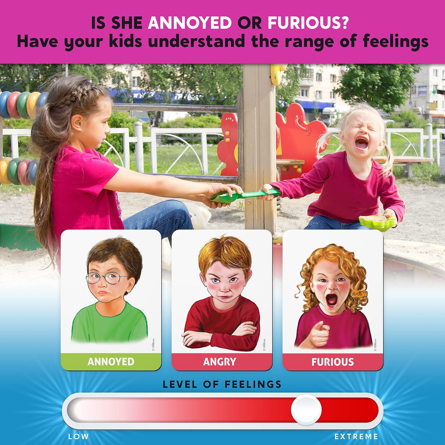 SkillEase Happy or Not: Emotions Bingo for Social Skills, SEL & Therapy Games for Kids