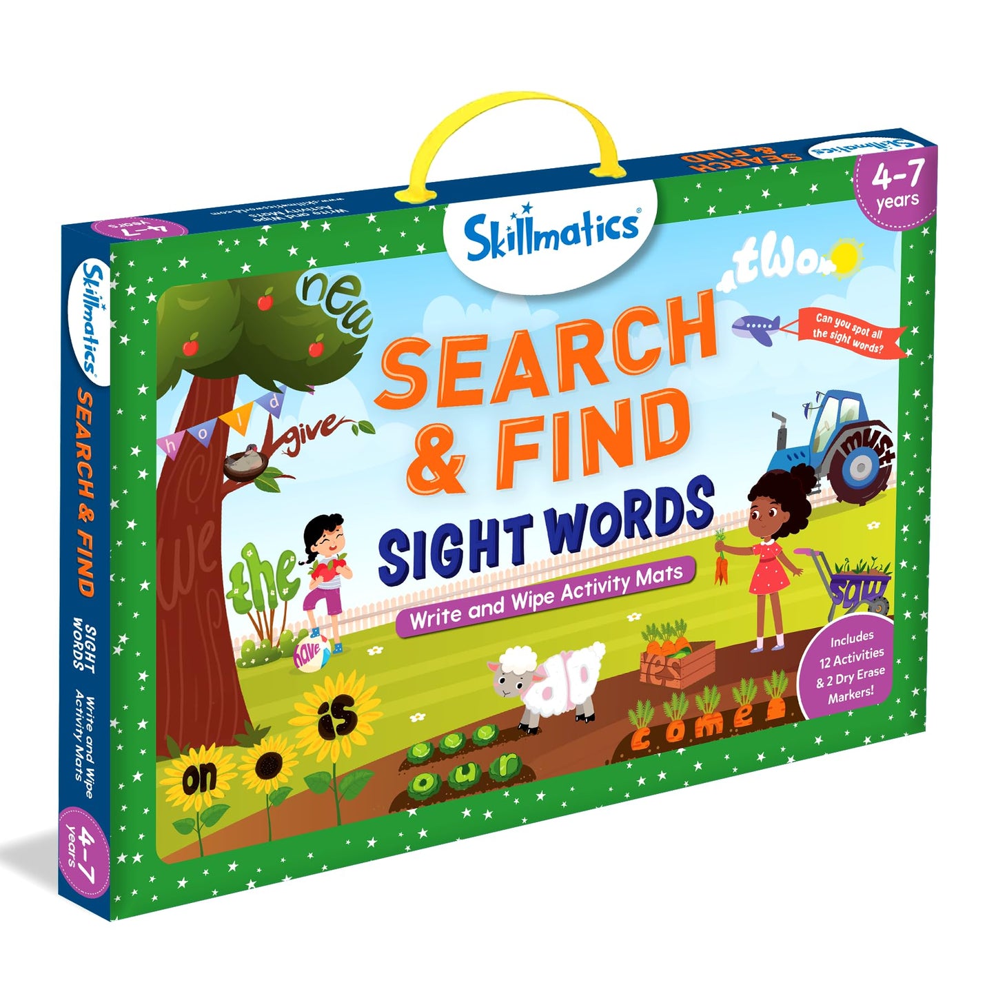 Skillmatics Search and Find Sight Words Game – Reusable Preschool Learning Activities