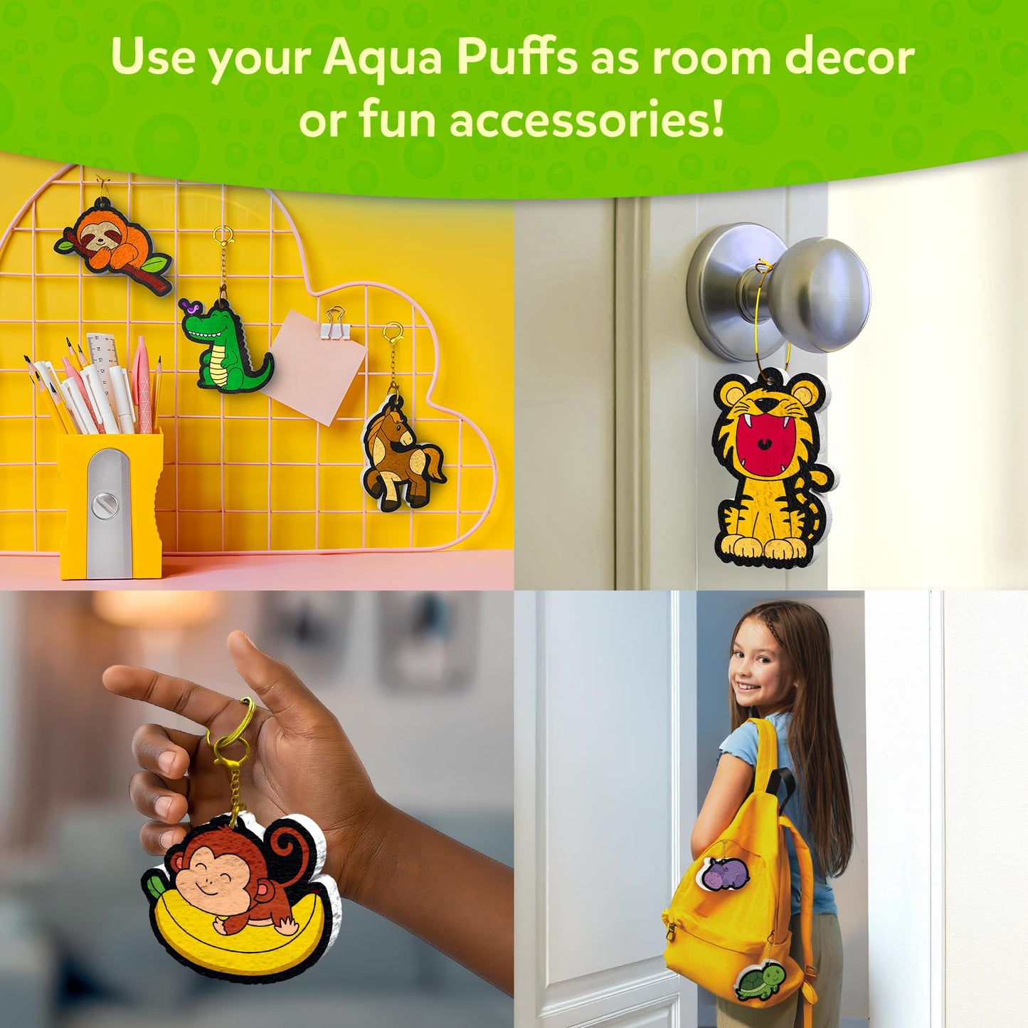 Skillmatics Aqua Puffs 3D Art Kit — Mess-Free Puff Craft for Kids 4–10