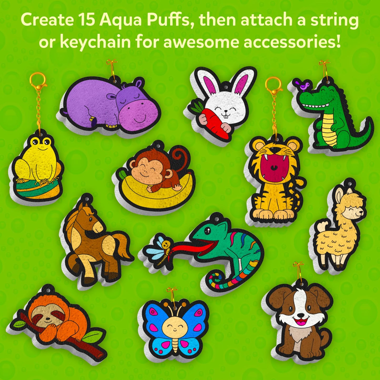 Skillmatics Aqua Puffs 3D Art Kit — Mess-Free Puff Craft for Kids 4–10