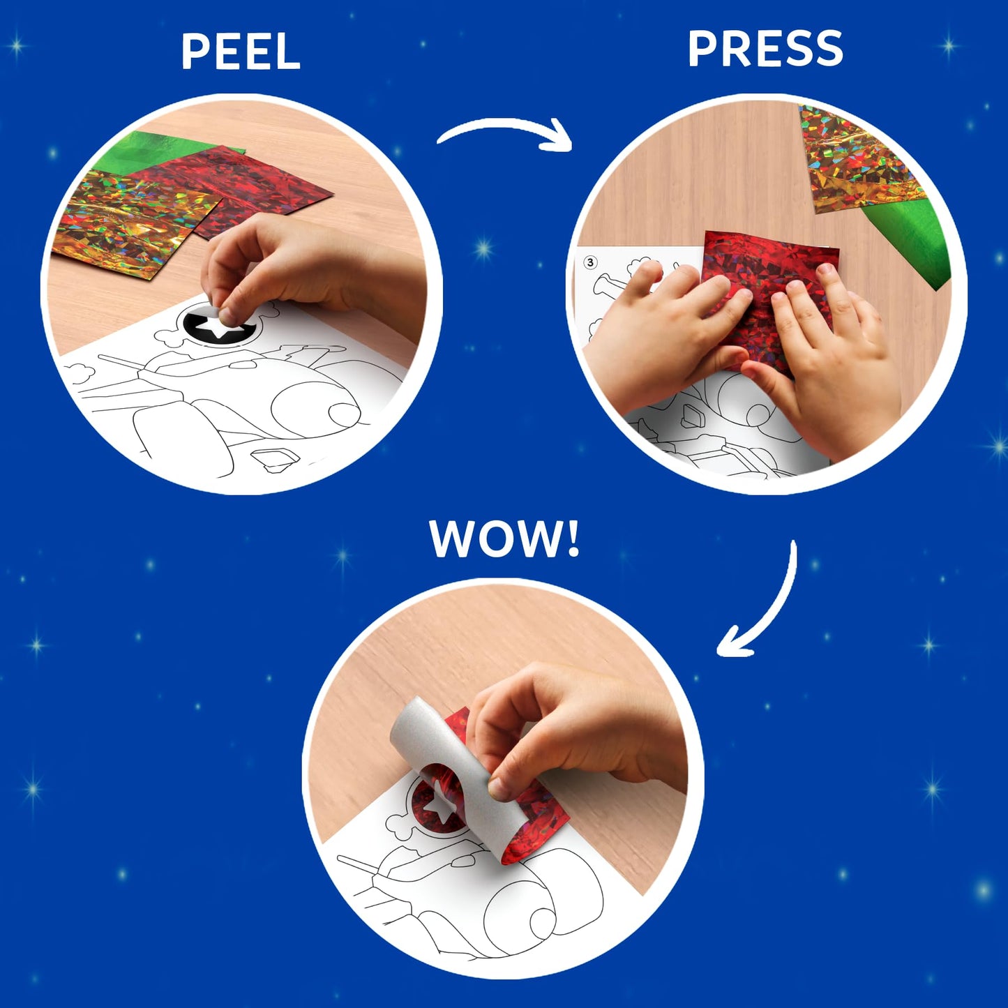 Skillmatics Foil Fun PAW Patrol Mess-Free Craft Kit for Kids