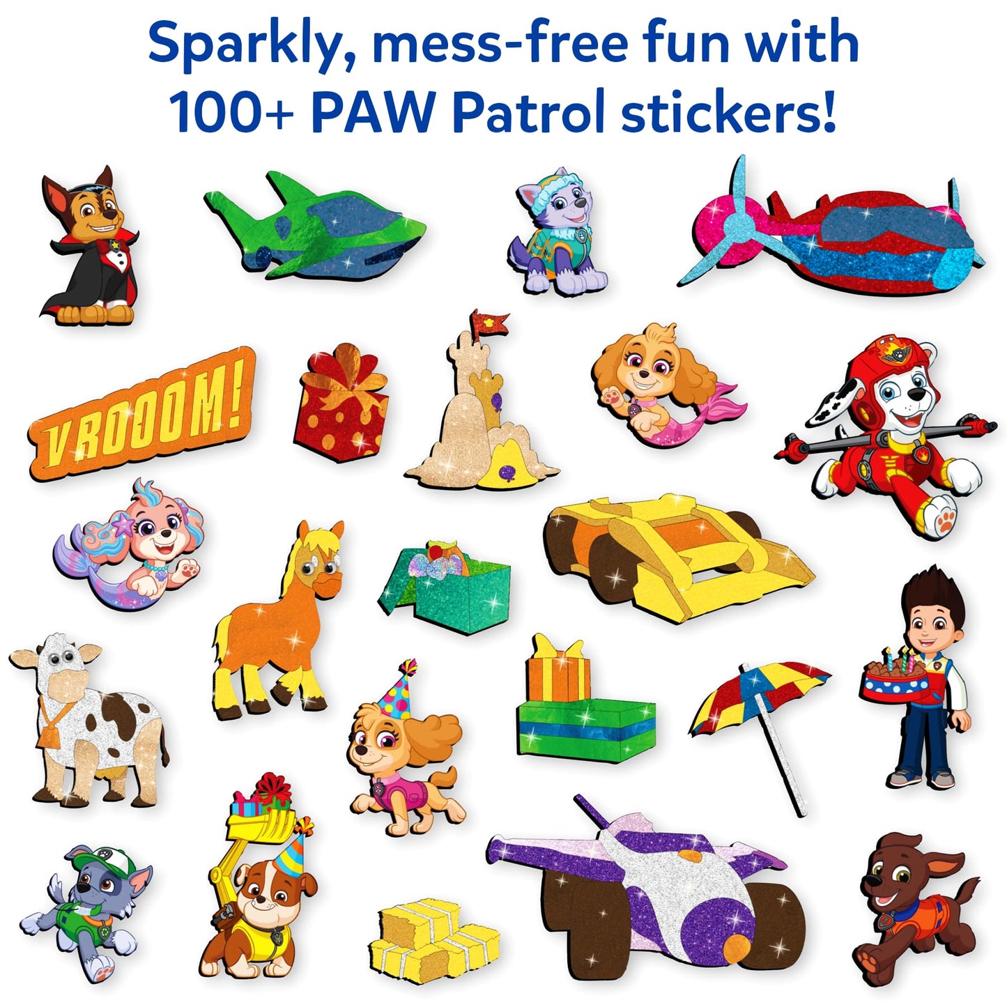 Skillmatics Foil Fun PAW Patrol Mess-Free Craft Kit for Kids