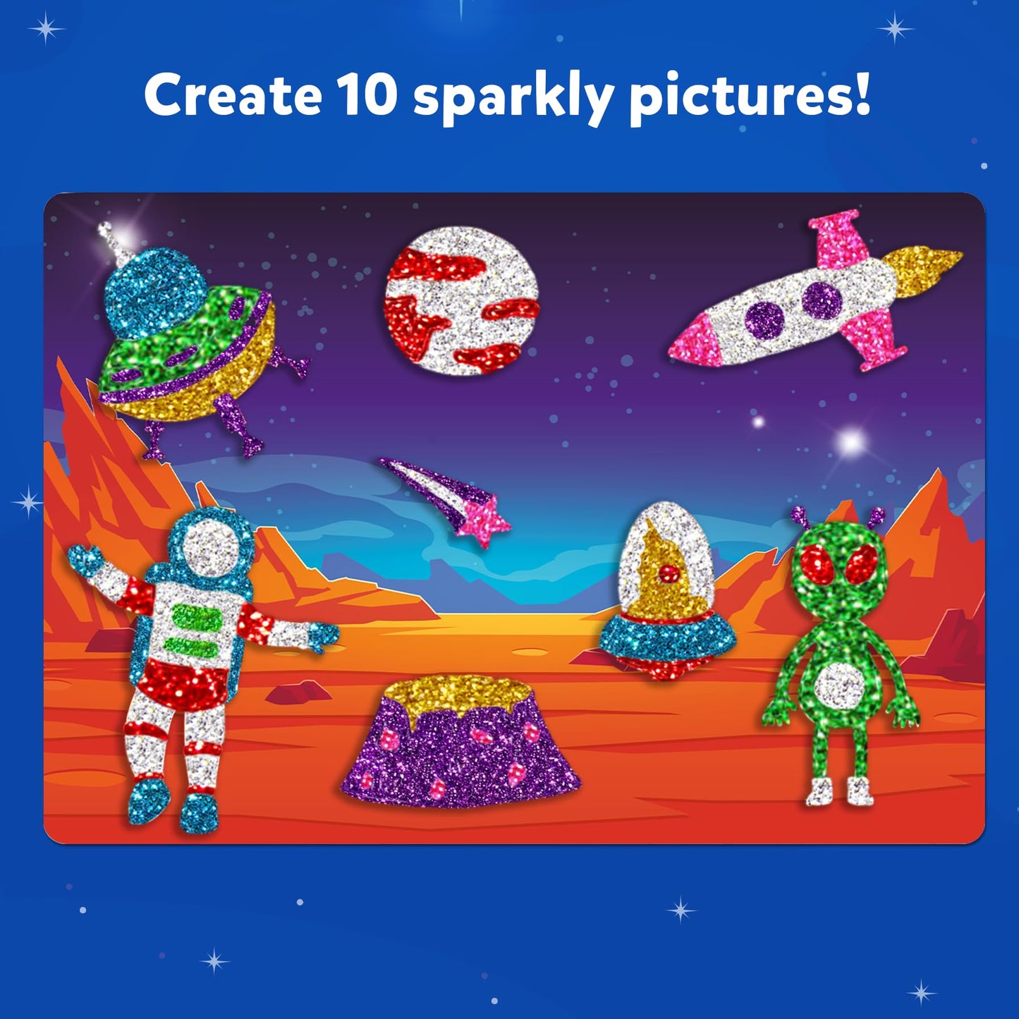 Skillmatics Foil Fun Space – Mess-Free Foil Art Kit for Kids (Ages 4–9)