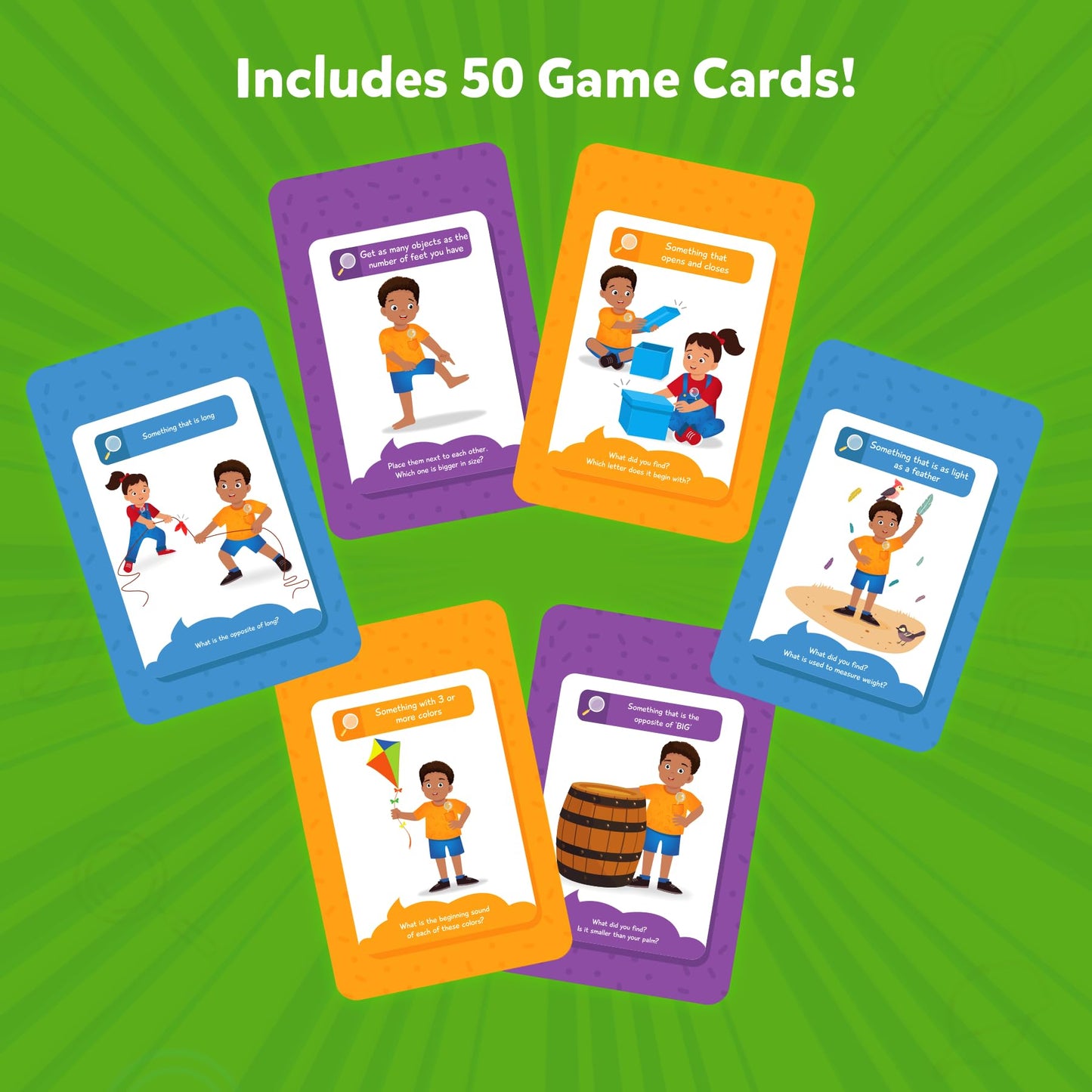 Skillmatics Found It! Outdoor Scavenger Hunt Card Game — Family Educational Fun