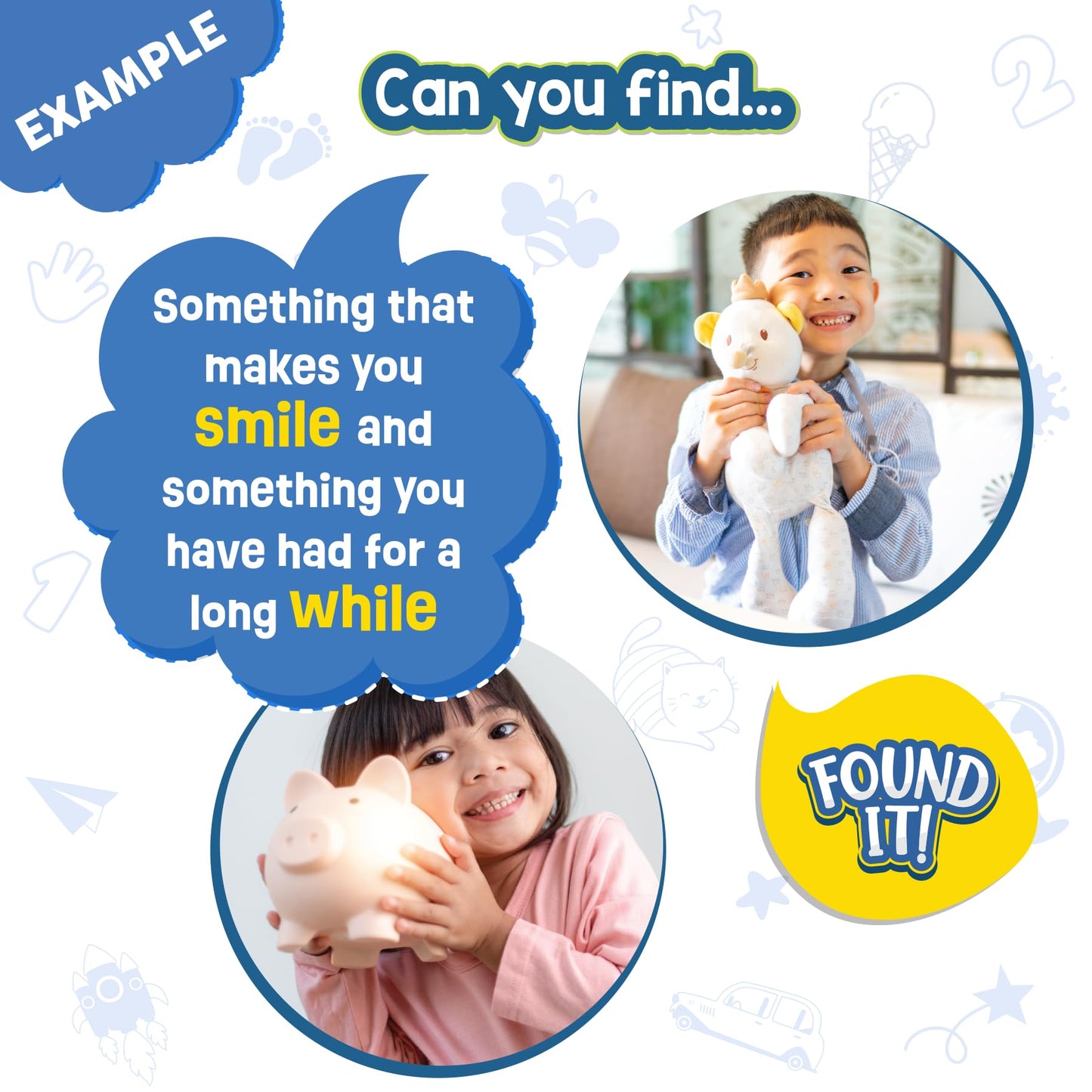 Skillmatics Found It Double Challenge: Indoor Scavenger Hunt Card Game for Kids Aged 4–7