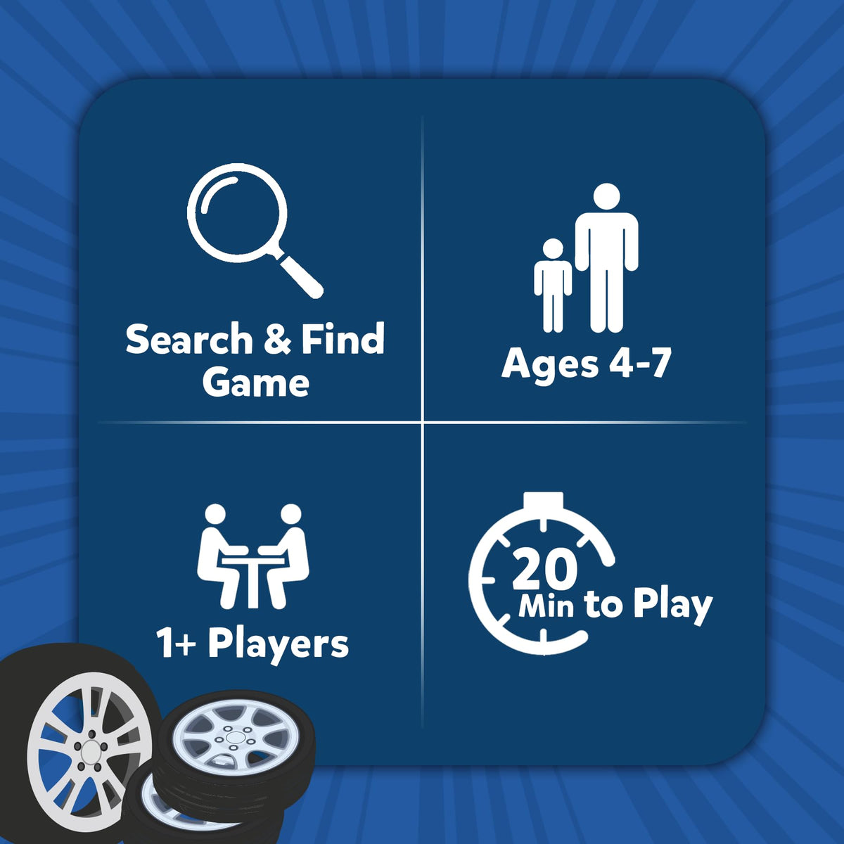 Skillmatics Found It Indoor & Travel Scavenger Hunt Card Game | Educational Family Fun for Ages 4–7
