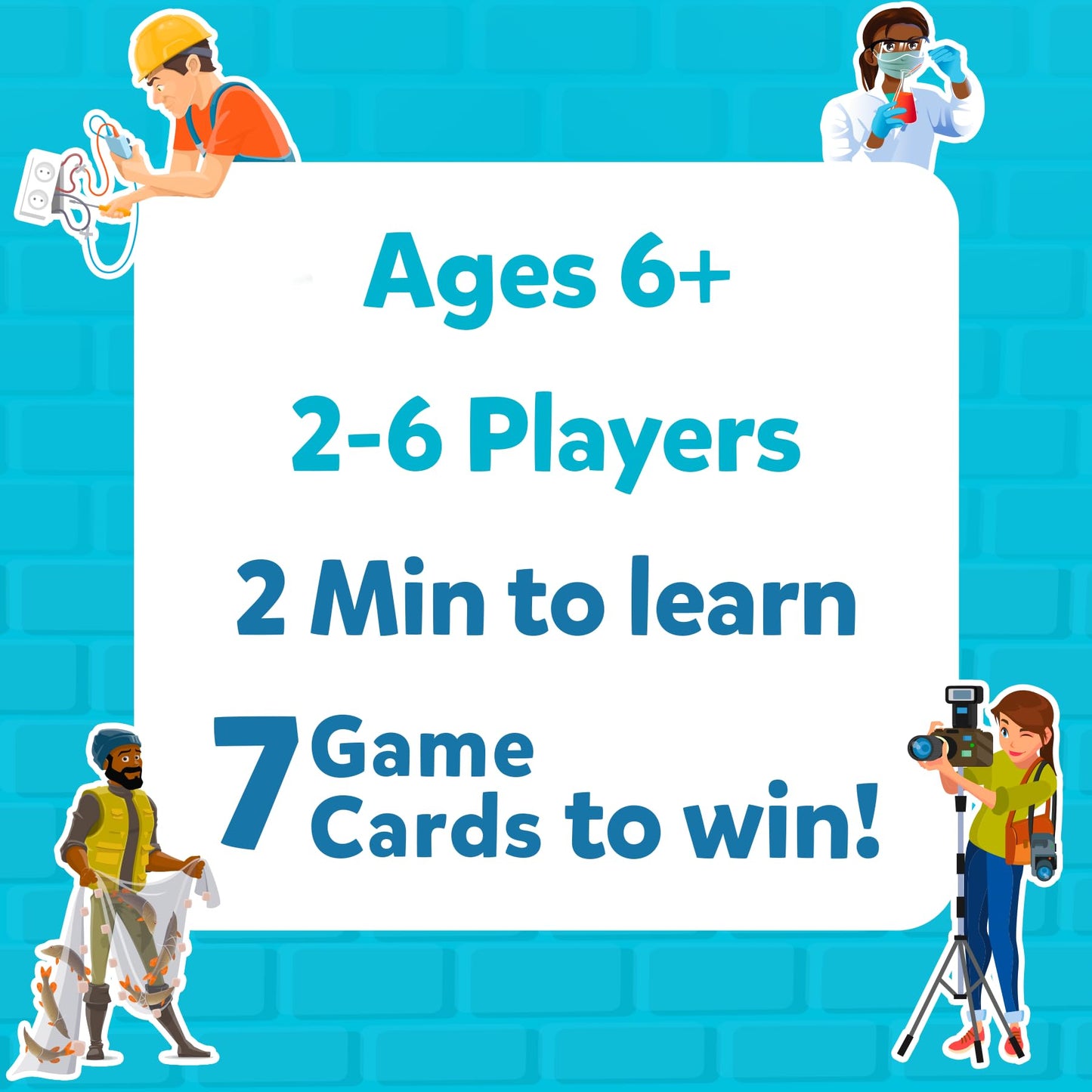 Skillmatics Guess in 10 Professions – Family Card Game for Kids 6+, Educational & Fun