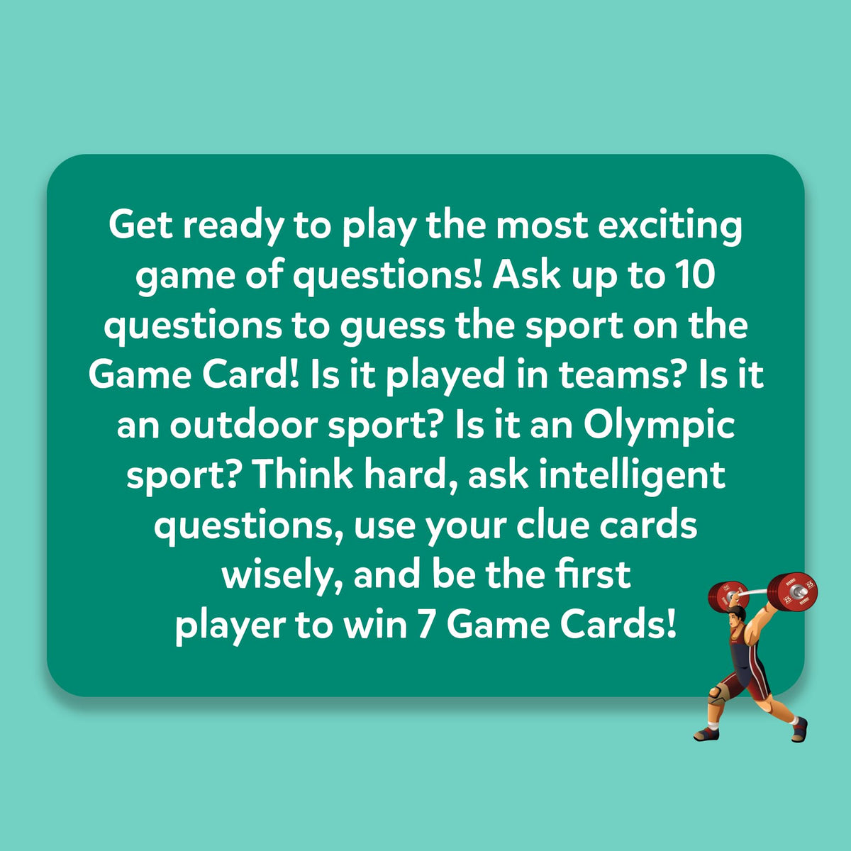 Skillmatics Guess in 10 Sports — Family Card Game for Ages 6+
