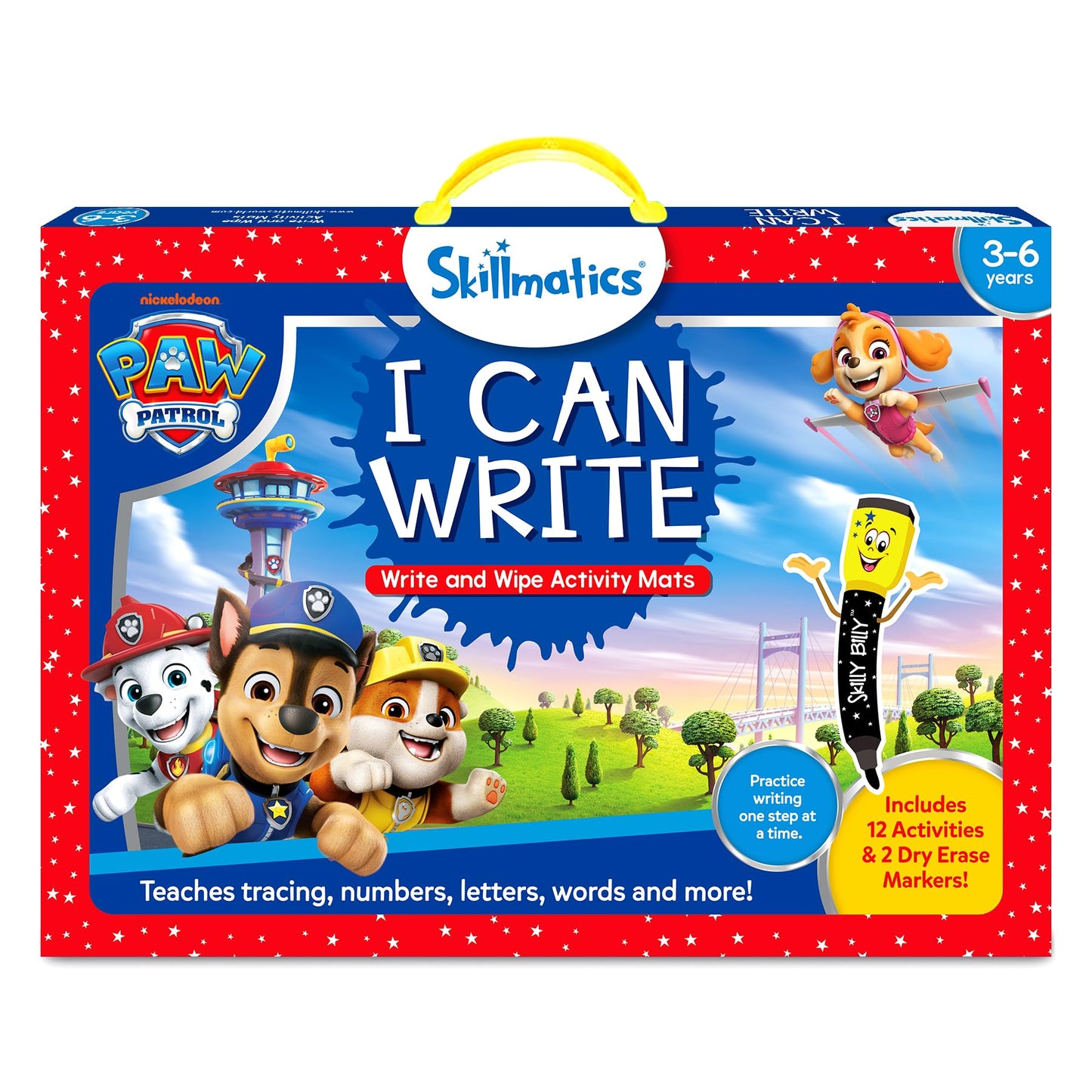 Skillmatics I Can Write PAW Patrol – Reusable Preschool Learning Mats