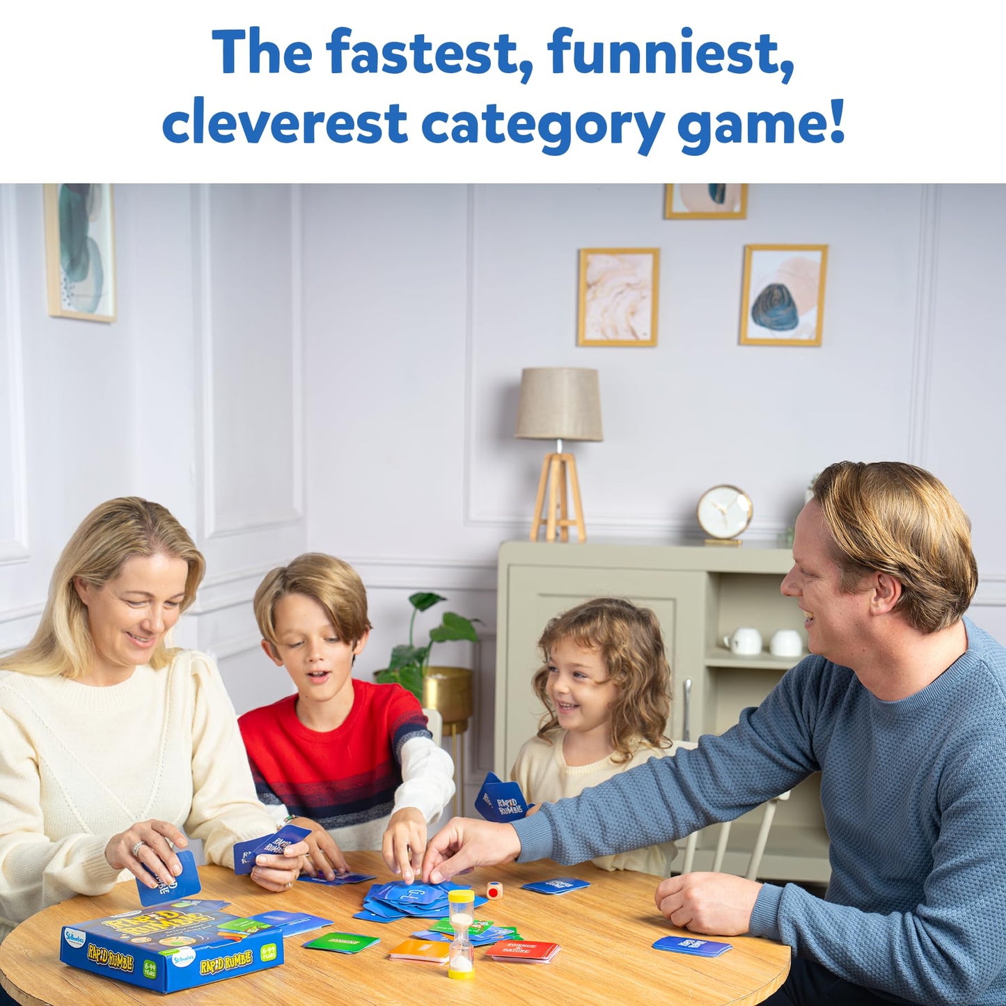 Skillmatics Rapid Rumble – Fast-Paced Family Card Game for Quick Thinking (Ages 6+)
