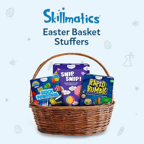 Skillmatics Rapid Rumble – Fast-Paced Family Card Game for Quick Thinking (Ages 6+)