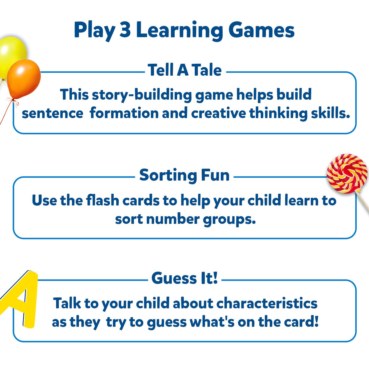 Skillmatics Thick Flash Cards for Toddlers — Letters, Numbers, Shapes & Colors