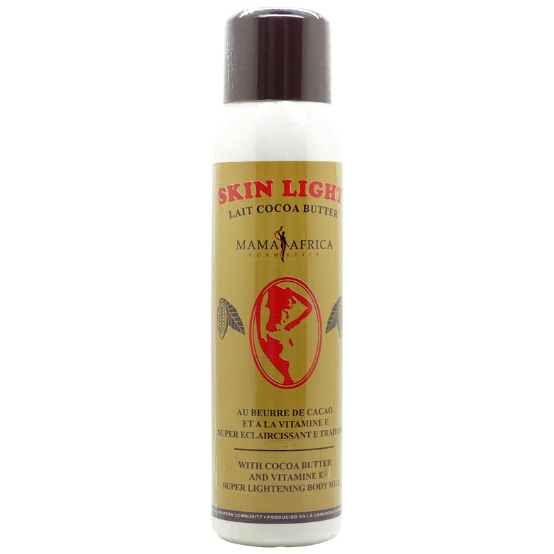 Mama Africa Skin light Cocoa Butter Lightening Body Milk for Radiant, Even-Toned Skin 500 ml/16.91 oz