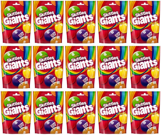 15 x Skittles Fruits Giants 132G
