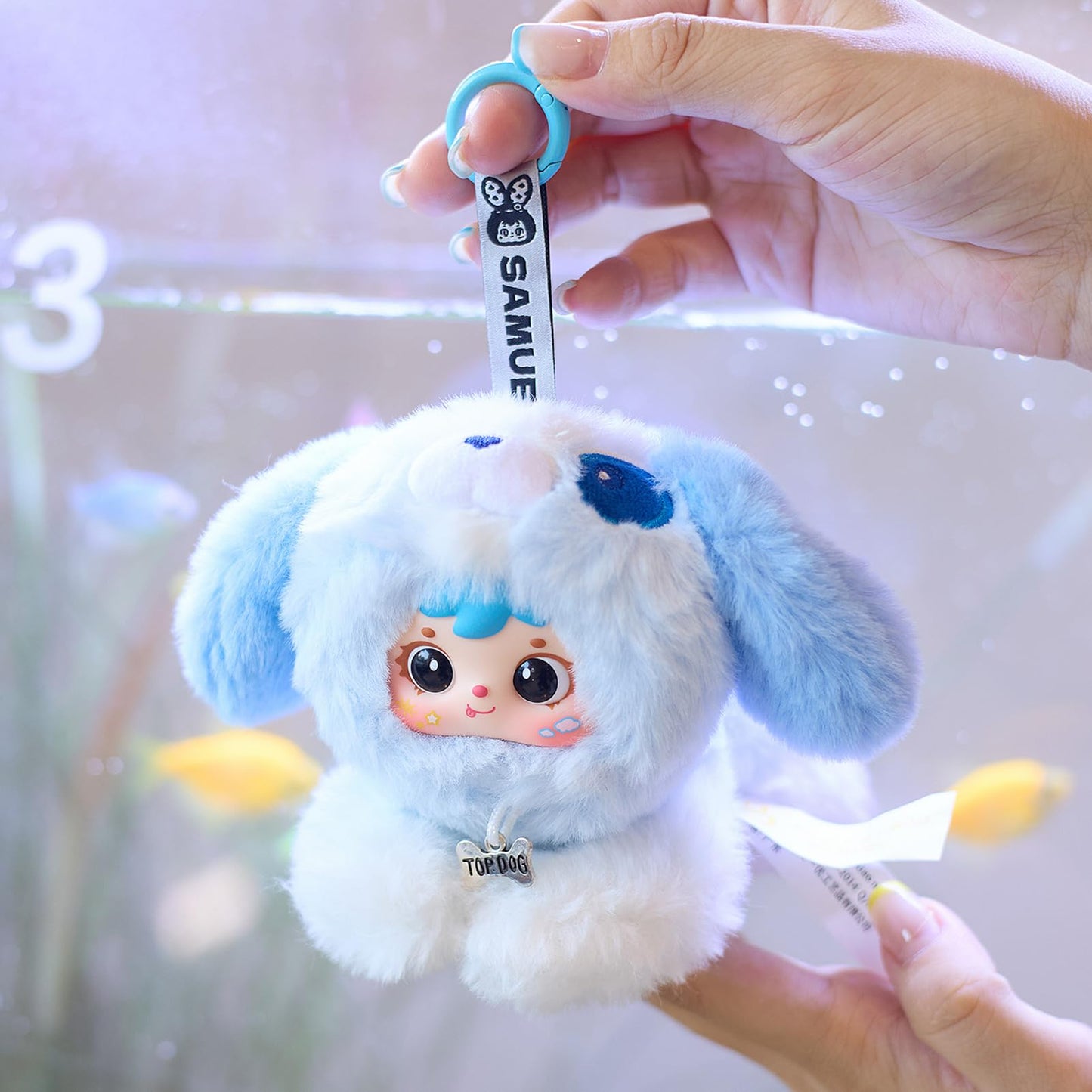 SKOGSKUNST Samuel Puppy Flop Series – Blind Box Plush Figures & Keychains