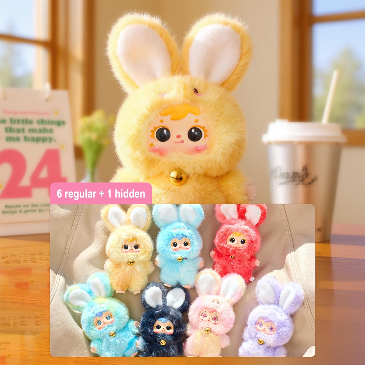 Samuel Magic Bunny Series – Plush Pendant Blind Box Collectibles by SKOGSKUNST