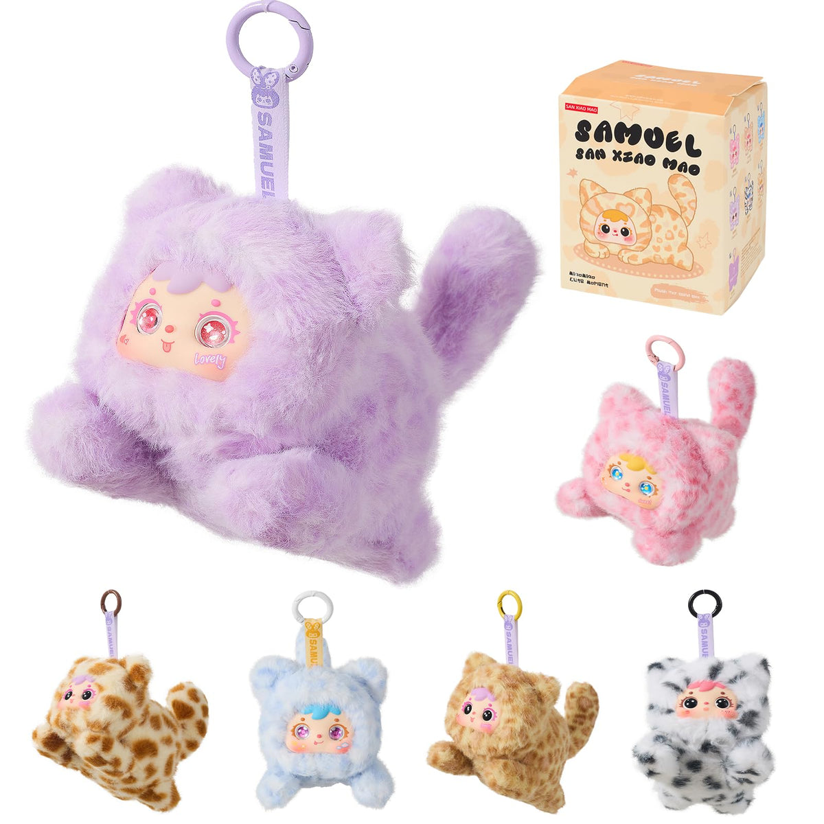 SKOGSKUNST Samuel Meow Meow's Cute Moments Series — Cat Blind Box Pendant Plush & Collectible Figures