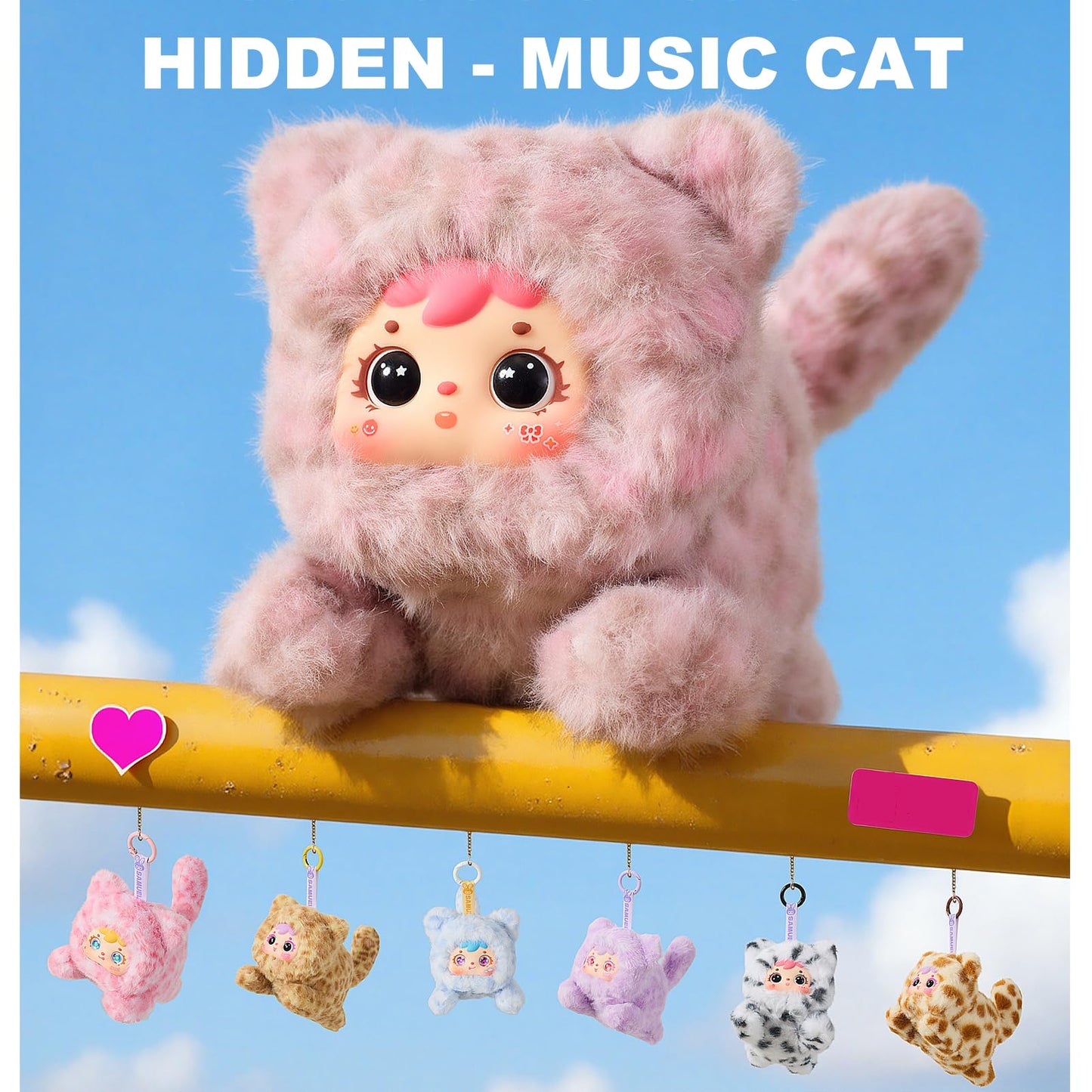 SKOGSKUNST Samuel Meow Meow's Cute Moments Series — Cat Blind Box Pendant Plush & Collectible Figures