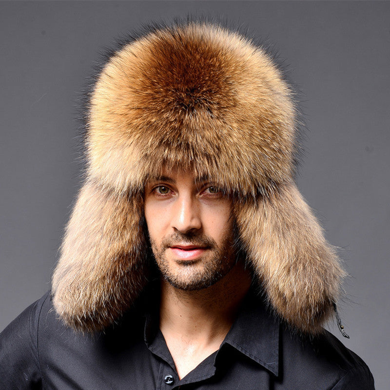 Ear protection windproof locomotive cap