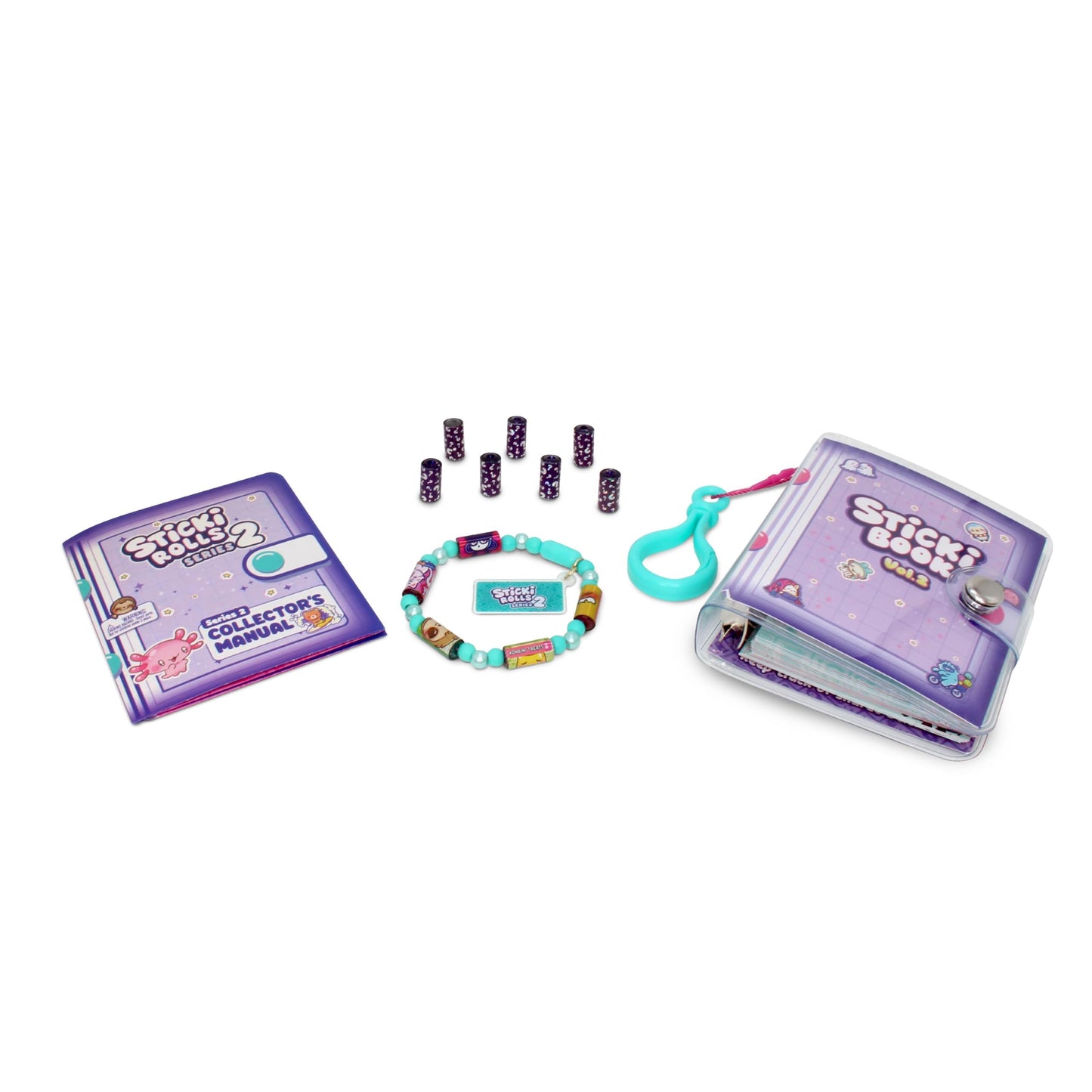 Sky Castle Sticki Rolls Series 2 – Wearable Sticker Bracelet with 120 Mini Stickers