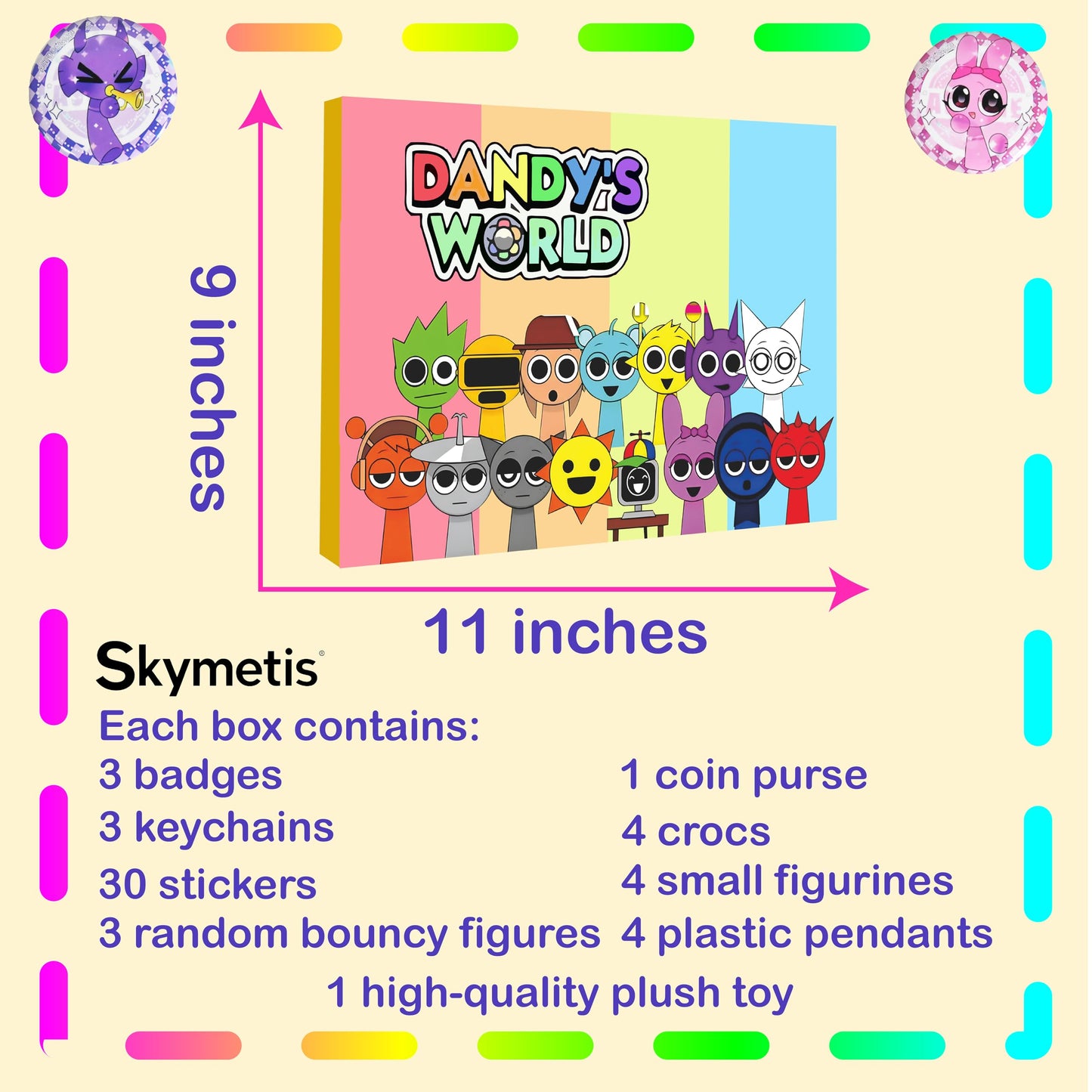 Skymetis Classroom Blind Box Gifts – 53 Mystery Toys & Collectibles