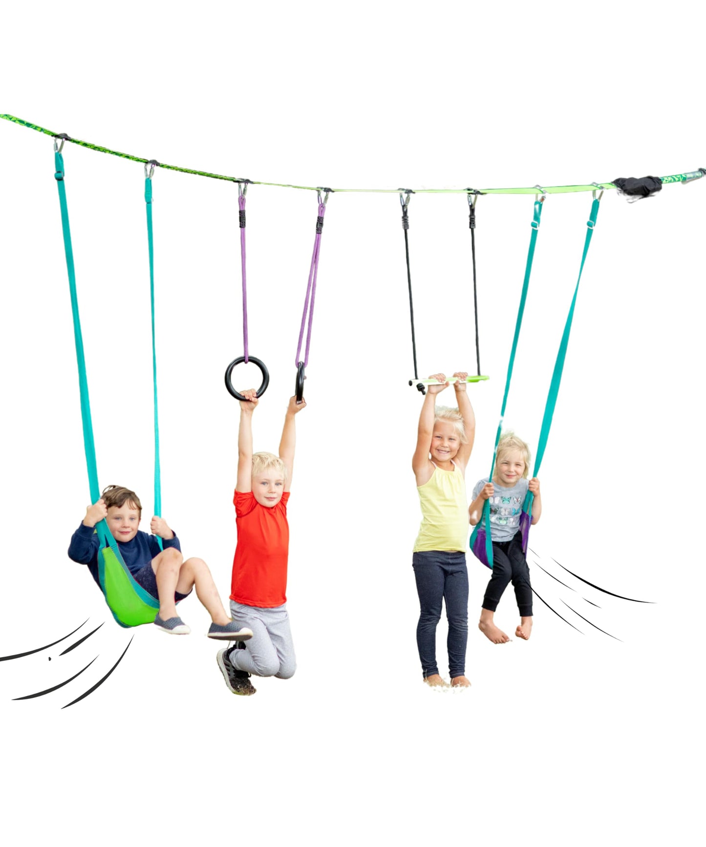 Slackers Swing Line: Turn Healthy Trees Into a Backyard Swingset
