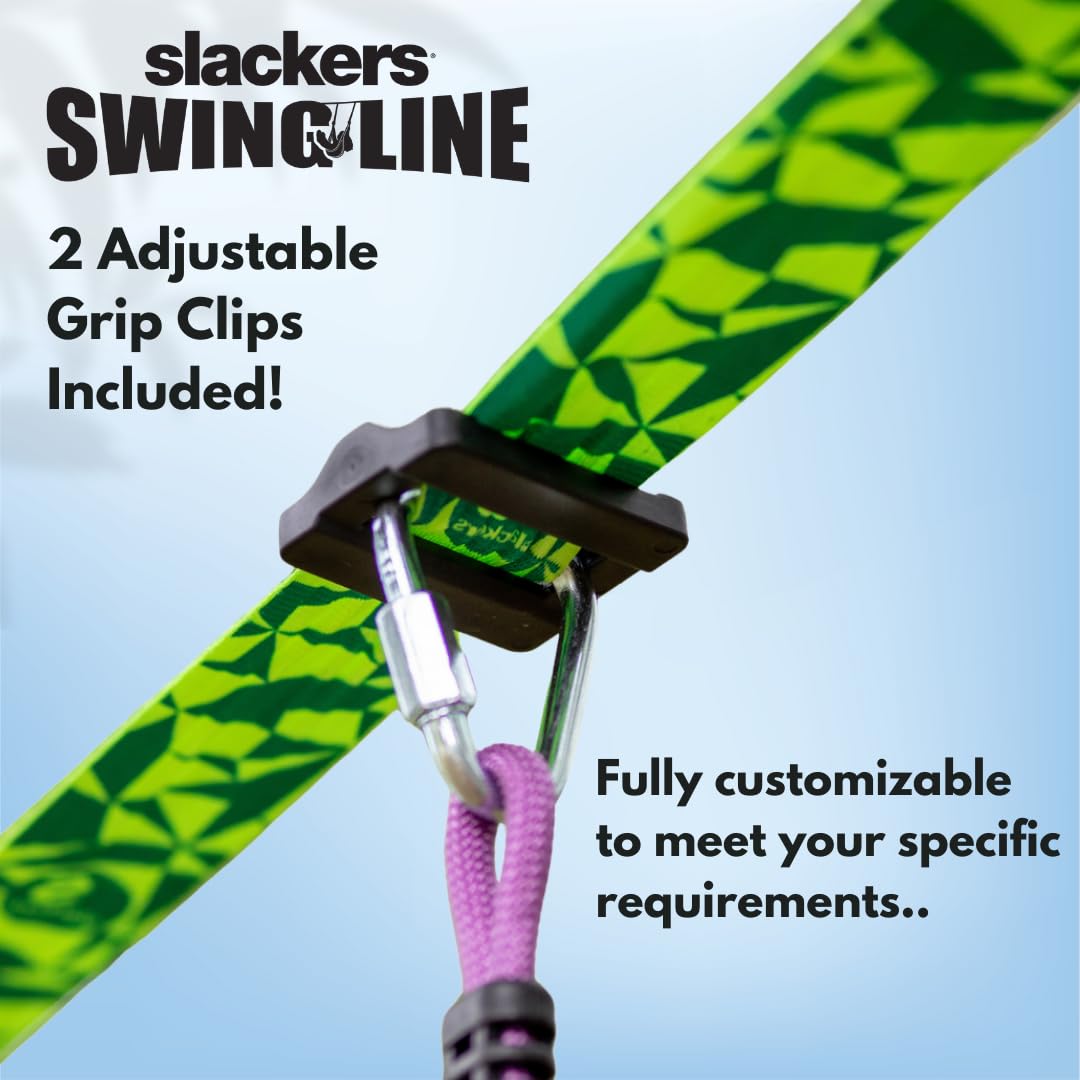 Slackers Swing Line: Turn Healthy Trees Into a Backyard Swingset