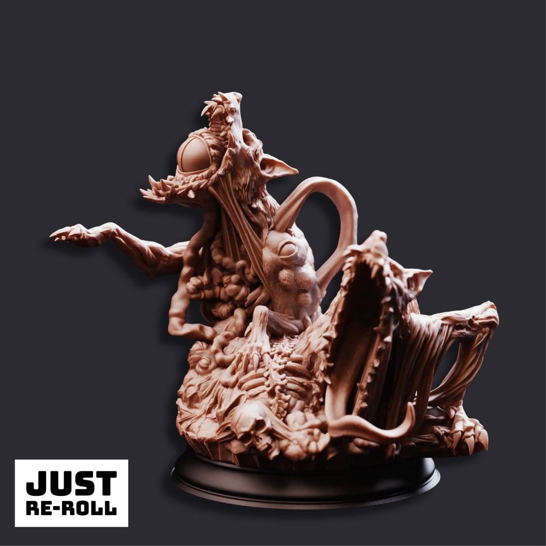 Slagsting Shapeshifted Blood Hounds - 3D Printed Monster Miniatures