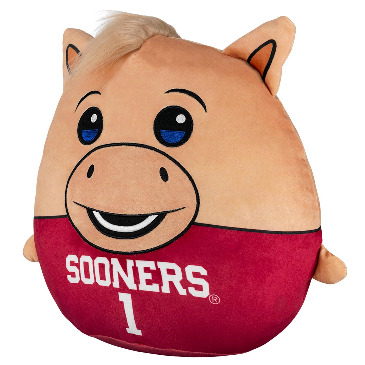 Sleep Squad Oklahoma Sooners Boomer 12-inch Mascot Kiri Cloud Plushie - Official Collegiate Plush