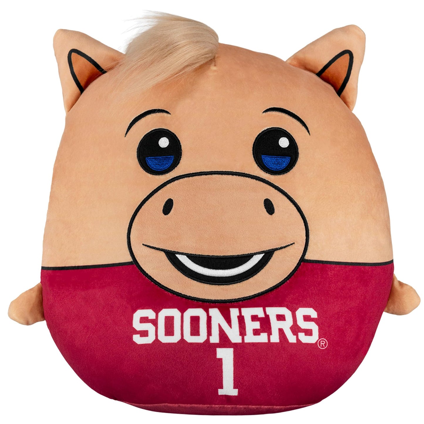 Sleep Squad Oklahoma Sooners Boomer 12-inch Mascot Kiri Cloud Plushie - Official Collegiate Plush