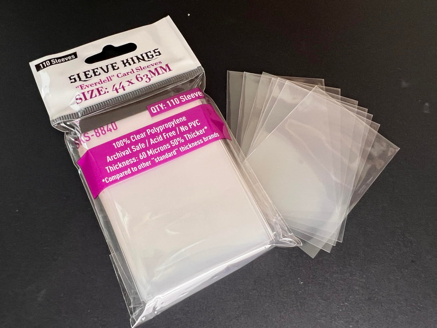 Sleeve Kings Everdell Mini Compatible Sleeves (44 x 63 mm) - 60μ, Pack of 110
