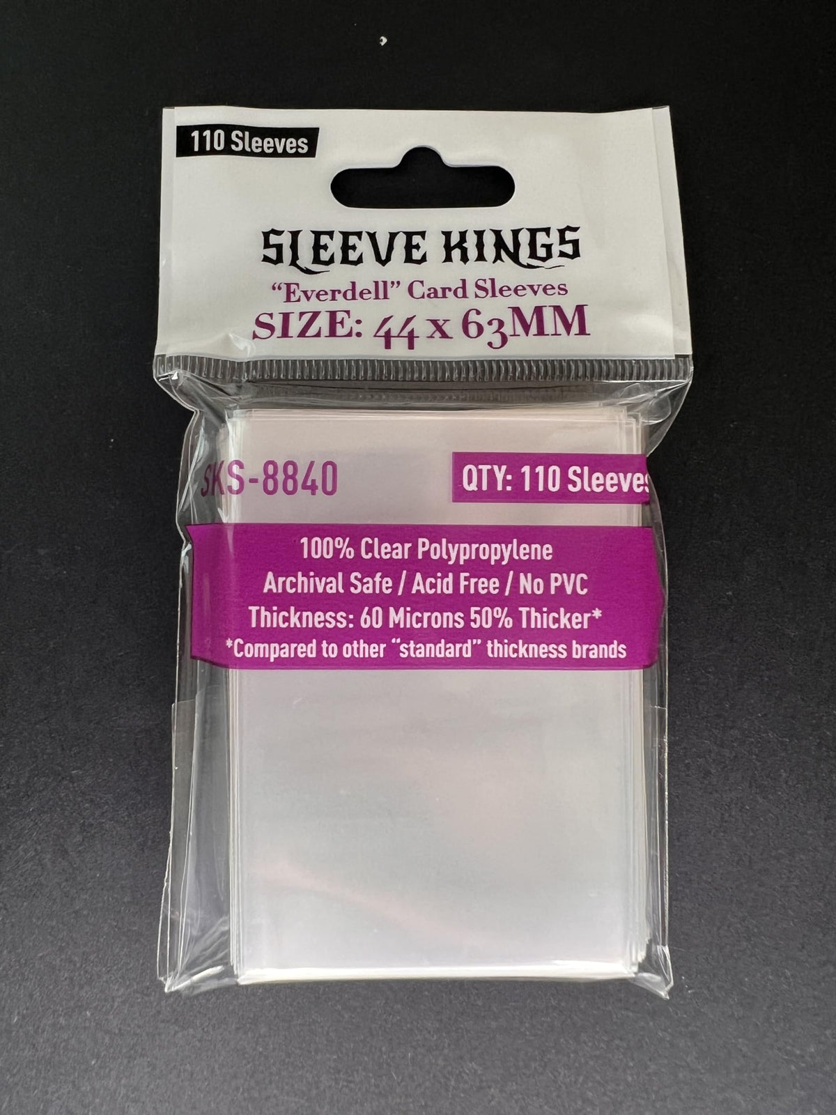Sleeve Kings Everdell Mini Compatible Sleeves (44 x 63 mm) - 60μ, Pack of 110