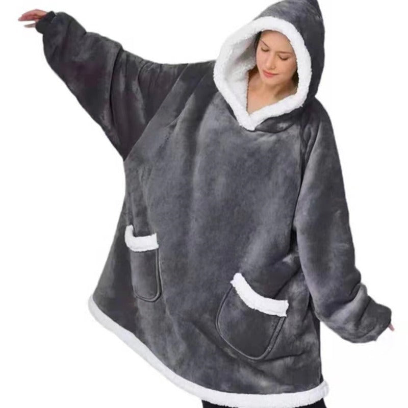 Lazy Man Pullover Cold-Proof Clothing