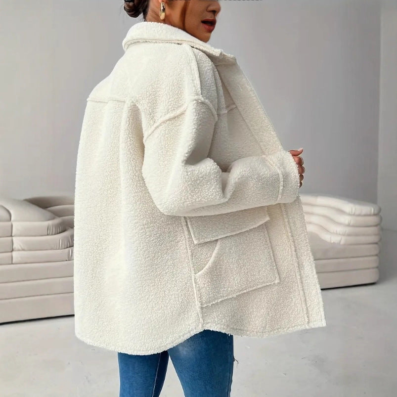 Casual Loose Lapel Coat