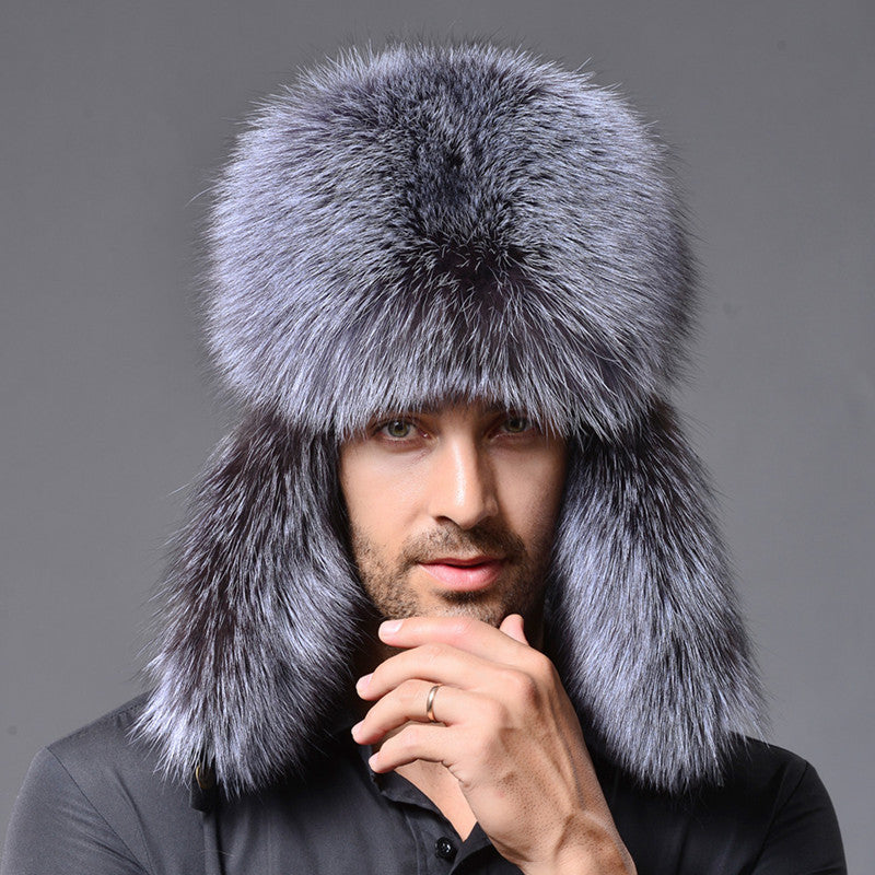 Ear protection windproof locomotive cap