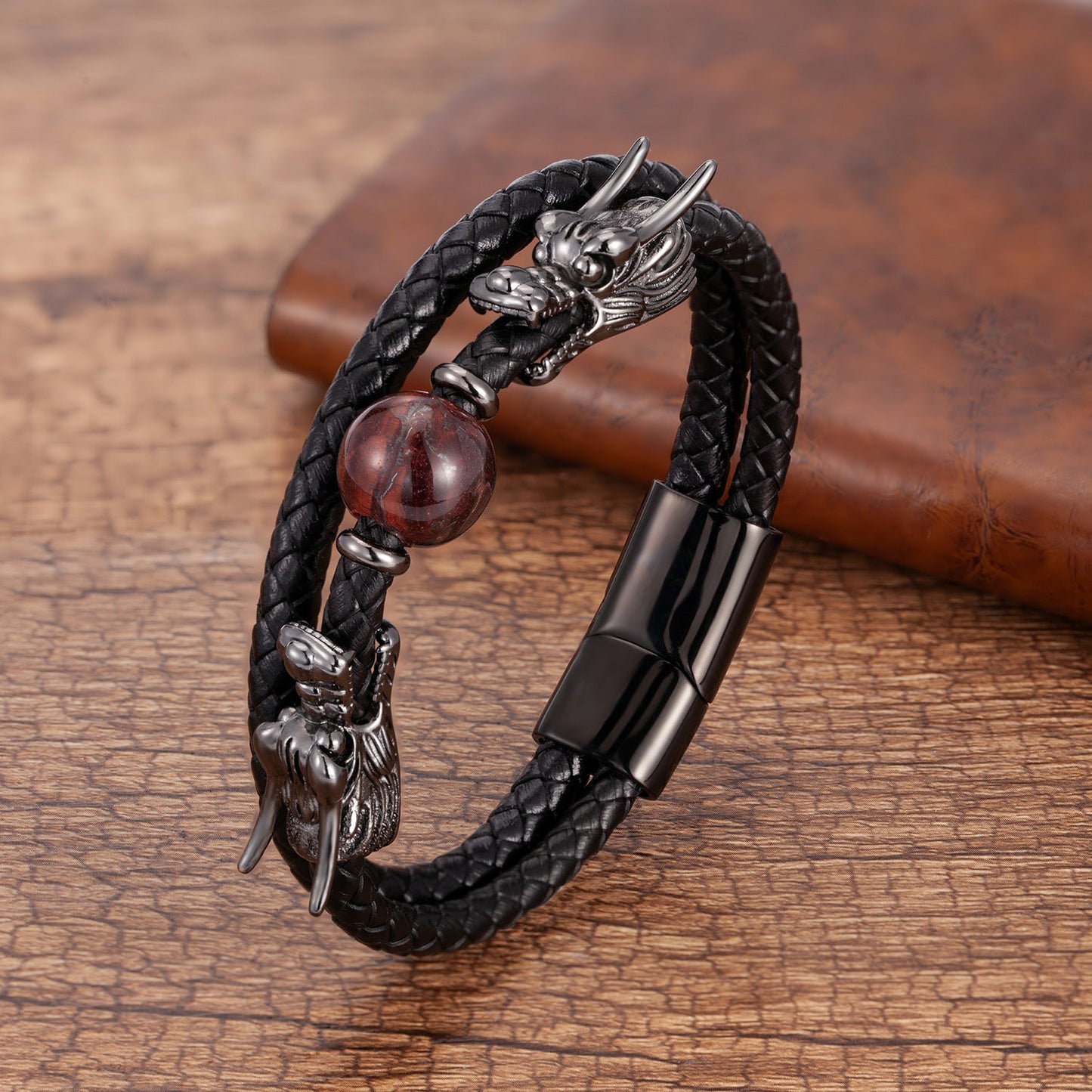 Chinese Leather Rope Bracelet