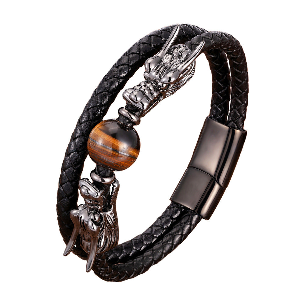 Chinese Leather Rope Bracelet